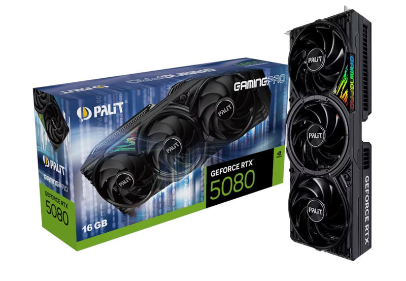 Palit GeForce RTX 5080 GamingPro 16GB Graphics Card