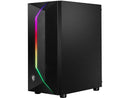 MSI MAG Vampiric 100R Mid-Tower Gaming Case - Black Tempered Glass