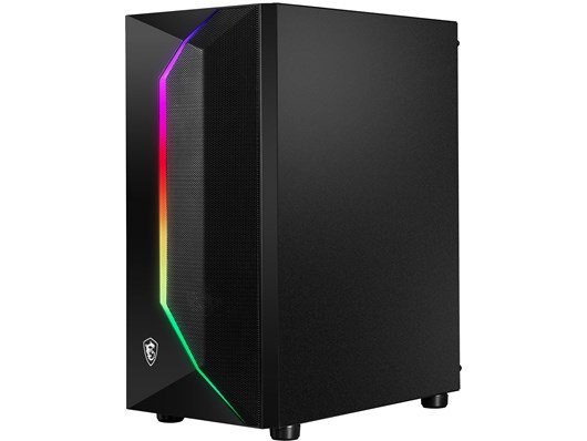 MSI MAG Vampiric 100R Mid-Tower Gaming Case - Black Tempered Glass