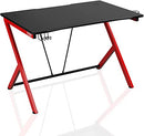 Nitro Concepts D12 Gaming Desk - Black/Red