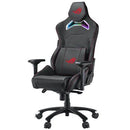 Asus ROG Chariot RGB Gaming Chair, Racing-Car Style, Steel Frame, PU Leather, Memory-Foam Lumbar, 4D Armrests, 145° Recline, Tilt & Class 4 Gas Lift