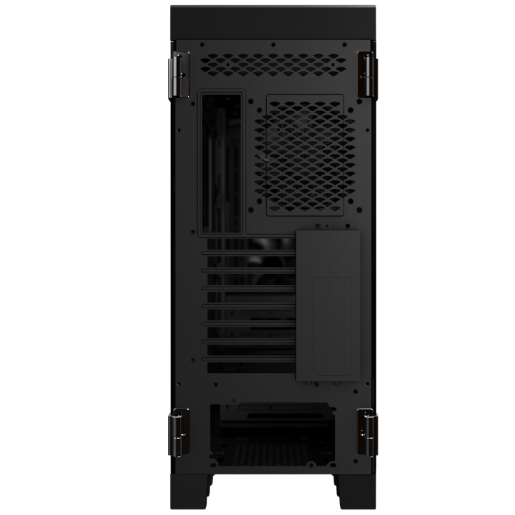 MSI MPG SEKIRA 500G MID-TOWER CASE - BRUSHED ALUMINIUM TEMPERED GLASS