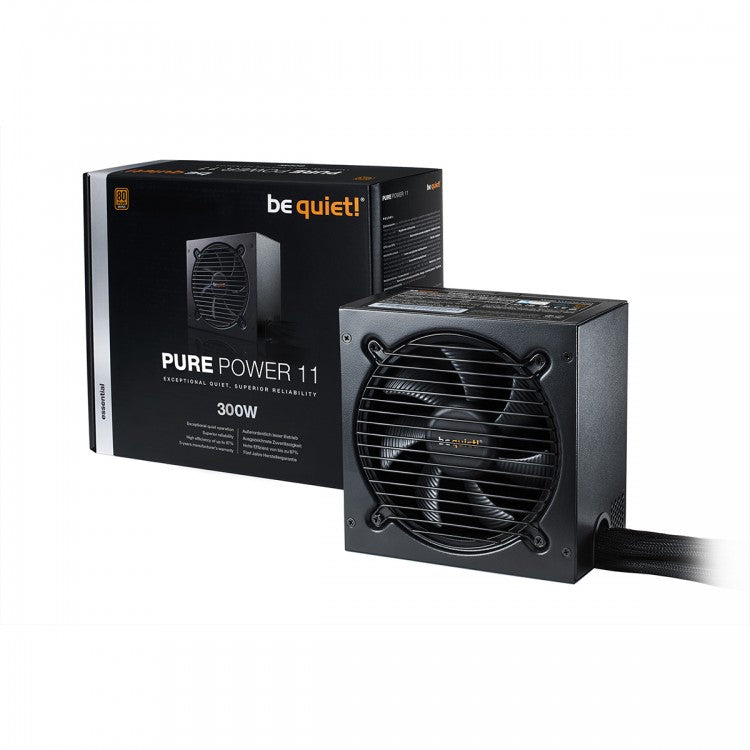 BE QUIET PURE POWER 11 300W 80 PLUS BRONZE POWER SUPPLY