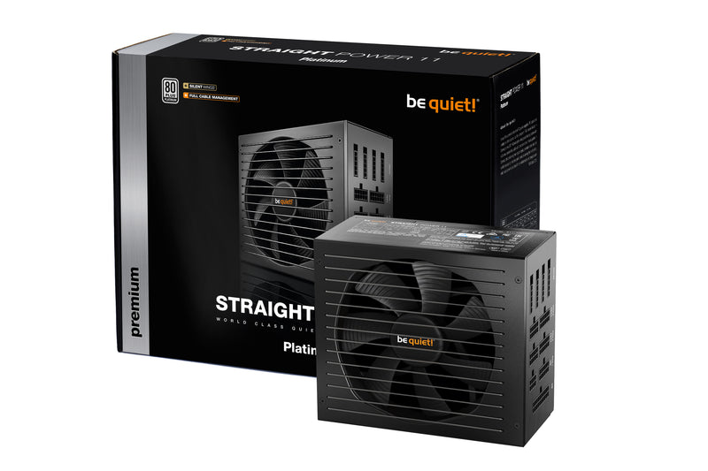 Be Quiet! 1200W Straight Power 11 PSU, Fully Modular, Fluid Dynamic Fan, Quad Rail, 80+ Platinum