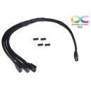 RGB 4 pin to 3x 4 pin Splitter Cable - 60cm