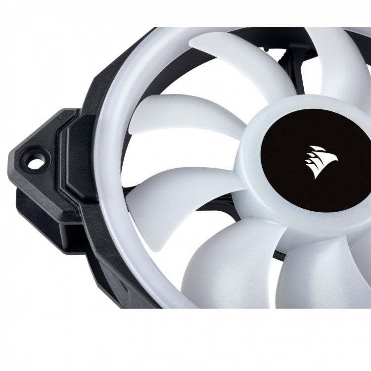 LL120 RGB, 120MM DUAL LIGHT LOOP RGB LED PWM FAN, 3 FAN PACK WITH LIGHTING NODE PRO