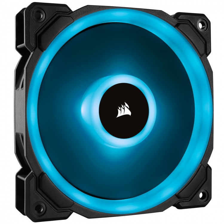 LL120 RGB, 120MM DUAL LIGHT LOOP RGB LED PWM FAN, 3 FAN PACK WITH LIGHTING NODE PRO