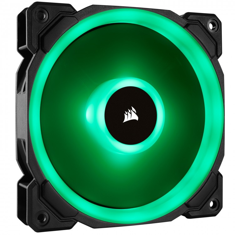 LL120 RGB, 120MM DUAL LIGHT LOOP RGB LED PWM FAN, 3 FAN PACK WITH LIGHTING NODE PRO