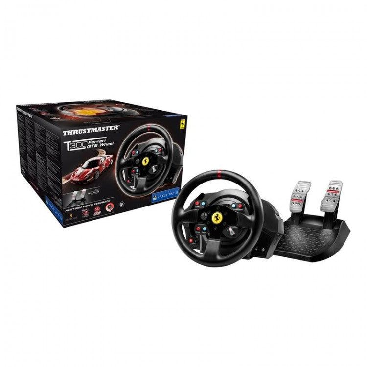 T300 Racing Wheel Ferrari GTE Racing Wheel and Pedals (PC/PS4/PS3