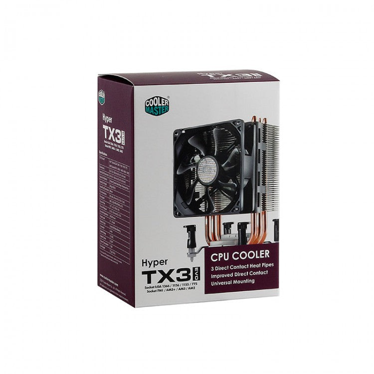 COOLER MASTER HYPER TX3 EVO CPU COOLER
