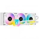 HYDRO SERIES ICUE H150I ELITE CAPELLIX RGB WHITE PERFORMANCE LIQUID CPU COOLER - 360MM