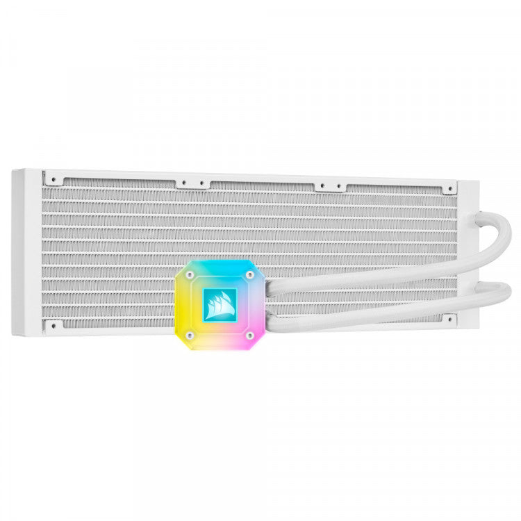 HYDRO SERIES ICUE H150I ELITE CAPELLIX RGB WHITE PERFORMANCE LIQUID CPU COOLER - 360MM