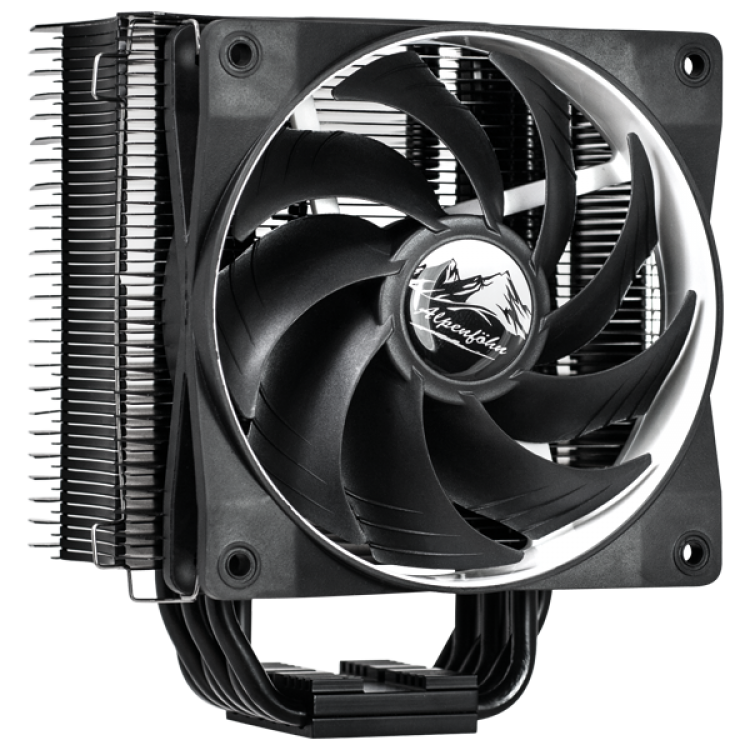 Alpenfohn Matterhorn Black CPU Cooler - 120mm