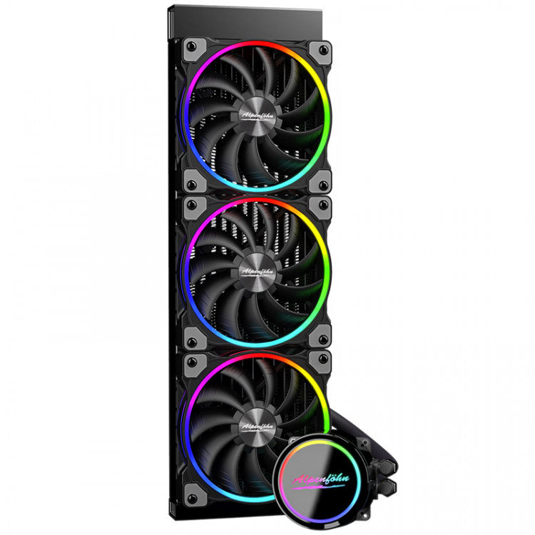 Alpenfohn Glacier Water 360 High Speed ARGB CPU Water Cooler - 360mm