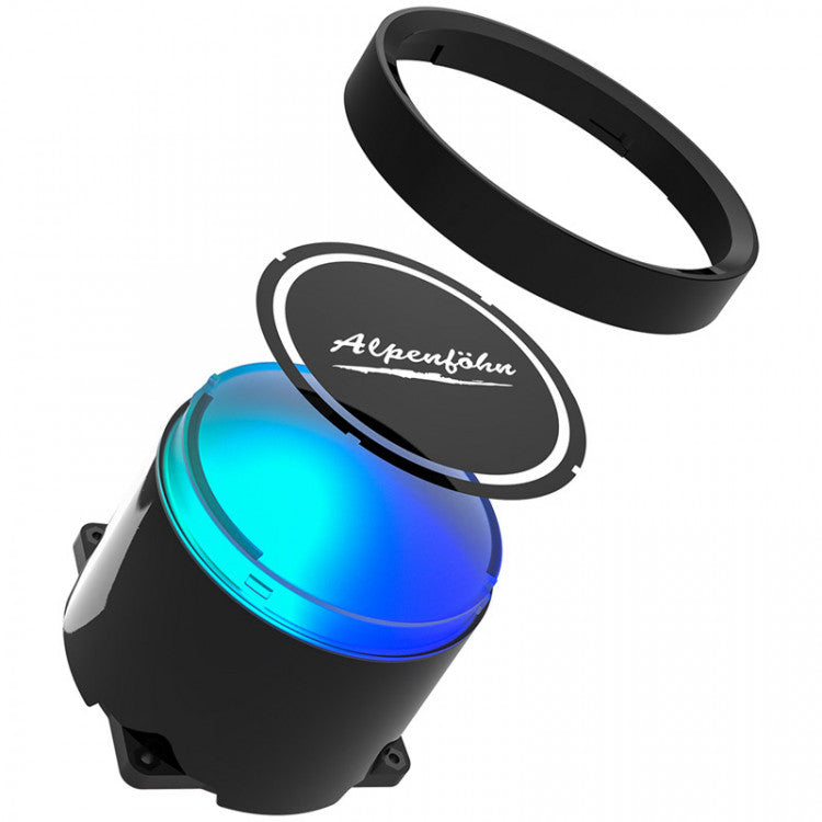 Alpenfohn Glacier Water 360 High Speed ARGB CPU Water Cooler - 360mm