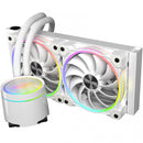 Alpenfohn Glacier Water 240 White High Speed ARGB CPU Water Cooler - 240mm