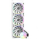 Alpenfohn Glacier Water 360 White High Speed ARGB CPU Water Cooler - 360mm