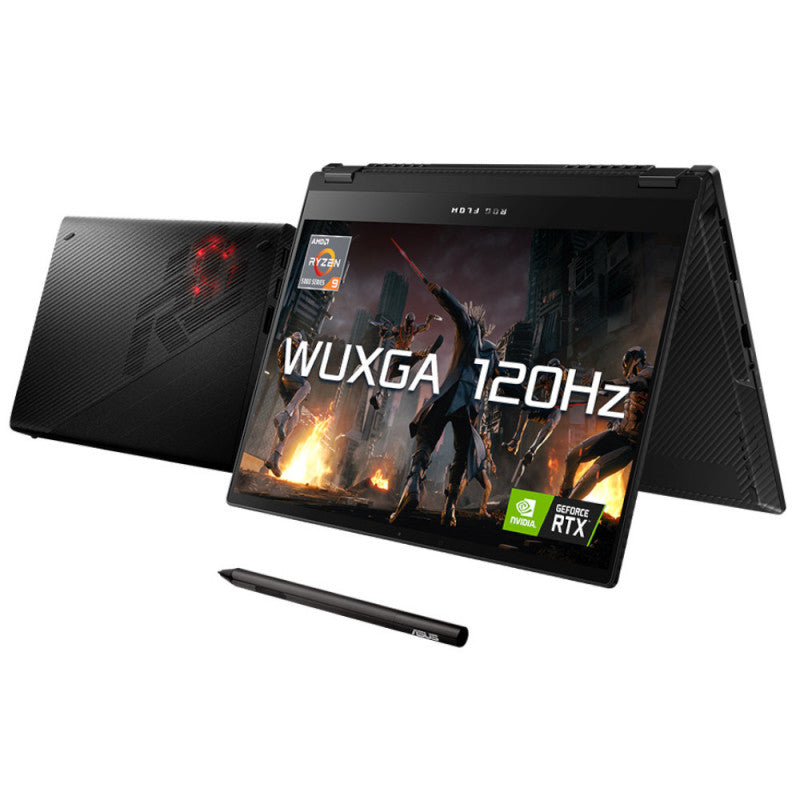 ASUS ROG FLOW X13 GV301QH NVIDIA GTX 1650 + 3080 Dock, 32GB, 13.4" 120Hz, Ryzen R9-5980HS Gaming  ROG FLOW X13 GV301QH NVIDIA GTX 1650 + 3080 Dock, 32GB, 13.4" 120Hz, Ryzen R9-5980HS Gaming