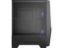 MSI MAG FORGE 100M Mid-Tower RGB Gaming Case - Black Tempered Glass