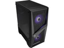 MSI MAG FORGE 100M Mid-Tower RGB Gaming Case - Black Tempered Glass