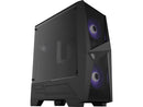 MSI MAG FORGE 100M Mid-Tower RGB Gaming Case - Black Tempered Glass