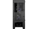 MSI MAG FORGE 100M Mid-Tower RGB Gaming Case - Black Tempered Glass