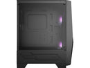 MSI MAG FORGE 100R Mid-Tower ARGB Gaming Case - Black Tempered Glass