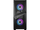 MSI MAG FORGE 100R Mid-Tower ARGB Gaming Case - Black Tempered Glass