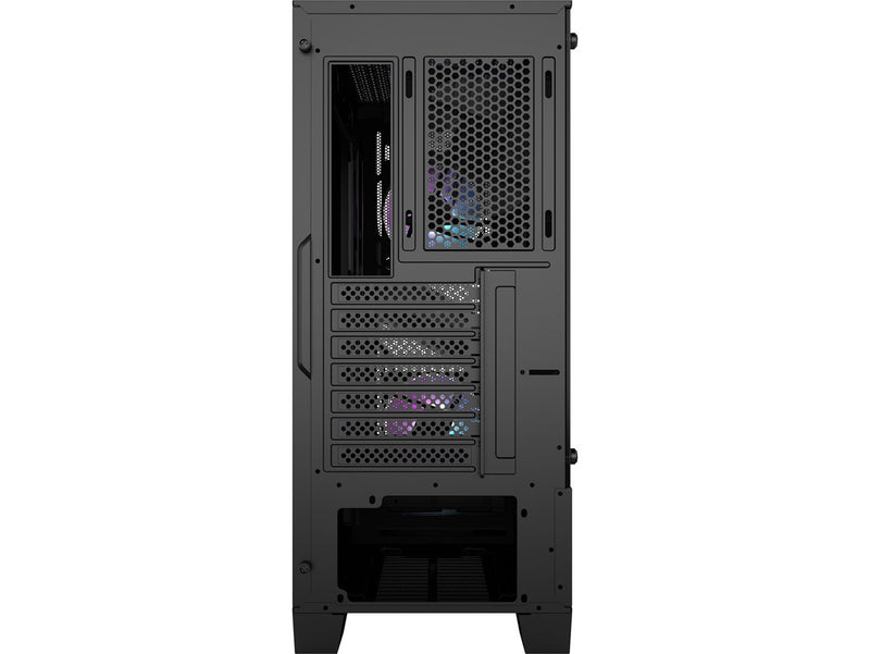 MSI MAG FORGE 100R Mid-Tower ARGB Gaming Case - Black Tempered Glass
