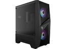 MSI MAG FORGE 100R Mid-Tower ARGB Gaming Case - Black Tempered Glass
