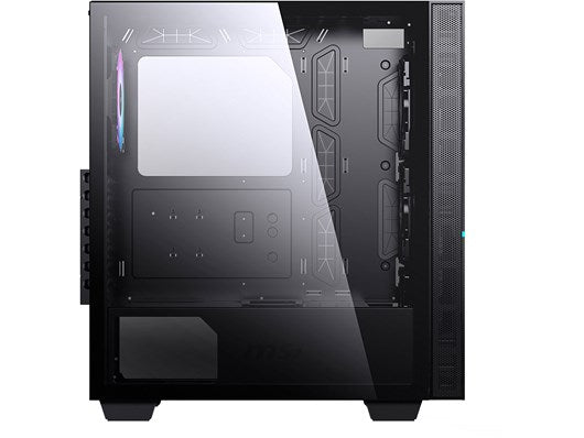 MSI MPG Sekira 100R Mid-Tower ARGB Gaming Case - Black Tempered Glass