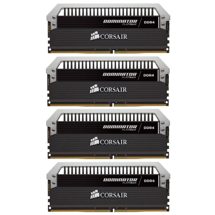 Corsair Dominator Platinum 16GB (4x4GB) DDR4 PC4-23000C16 2800MHz Quad Channel Kit (CMD16GX4M4A2800C  Dominator Platinum 16GB (4x4GB) DDR4 PC4-23000C16 2800MHz Quad Channel Kit