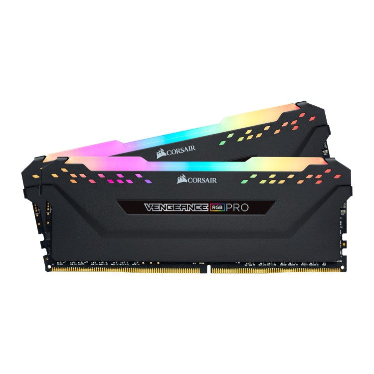 Corsair Vengeance RGB Pro 16GB (2x8GB) DDR4 PC4-25600C16 3200MHz Dual Channel Kit  Vengeance RGB Pro 16GB (2x8GB) DDR4 PC4-25600C16 3200MHz Dual Channel Kit