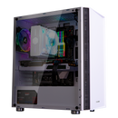Zalman R2 Mid-Tower Case - White Tempered Glass