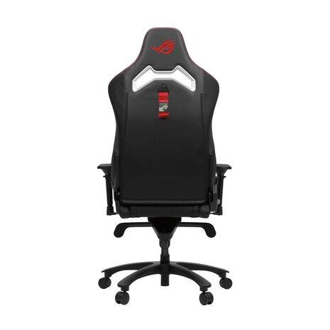 Asus ROG Chariot Core Gaming Chair, Racing-Car Style, Steel Frame, PU Leather, Memory-Foam Lumbar, 4D Armrests, 145° Recline, Tilt & Class 4 Gas Lift