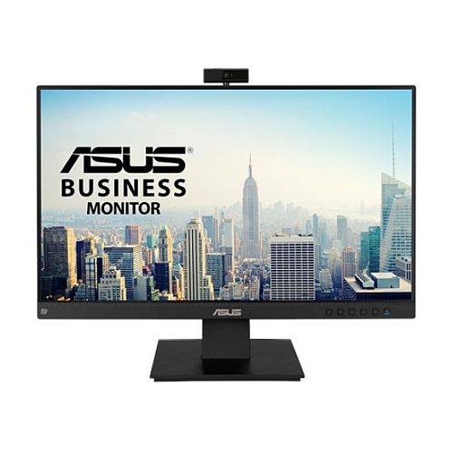 Asus 23.8" Frameless Business Monitor (BE24EQK) with FHD Webcam, Mic Array, IPS, 1920 x 1080, VGA, HDMI, DP, Speakers, VESA