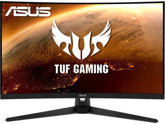 Asus TUF Gaming 31.5" WQHD Curved Gaming Monitor (VG32VQ1BR), 2560 x 1440, 1ms, 2 HDMI, DP, 165Hz, HDR10, Speakers, VESA
