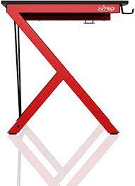 Nitro Concepts D12 Gaming Desk - Black/Red