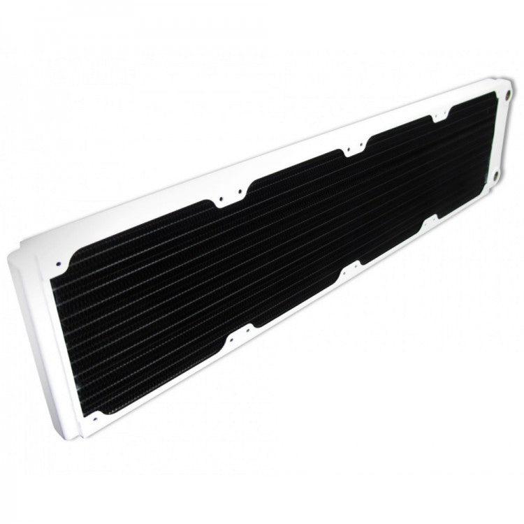XSPC TX480 Ultra Thin Copper Quad Fan White Radiator - 480mm  TX480 Ultra Thin Copper Quad Fan White Radiator - 480mm