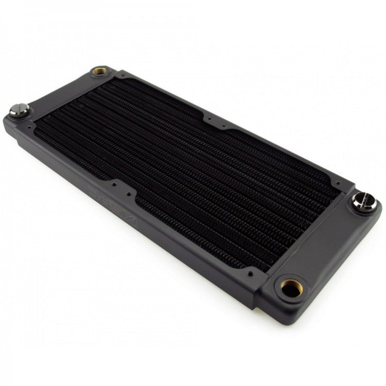 XSPC TX240 Crossflow Ultra Thin Dual Fan Black Radiator - 240mm  TX240 Crossflow Ultra Thin Dual Fan Black Radiator - 240mm