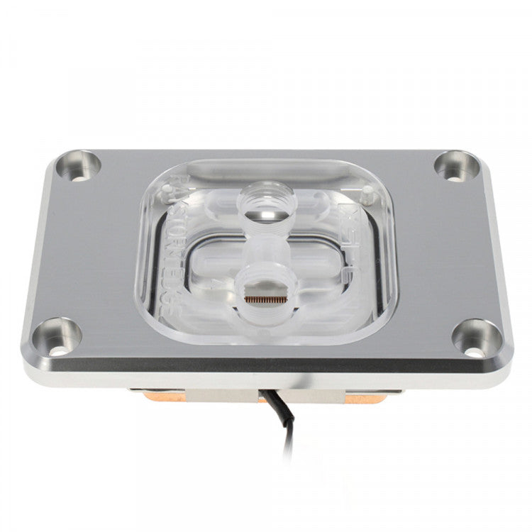XSPC Raystorm EDGE AM4 ARGB CPU Water Block (AMD) - Silver  Raystorm EDGE AM4 ARGB CPU Water Block (AMD) - Silver