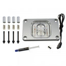XSPC Raystorm EDGE AM4 ARGB CPU Water Block (AMD) - Silver  Raystorm EDGE AM4 ARGB CPU Water Block (AMD) - Silver