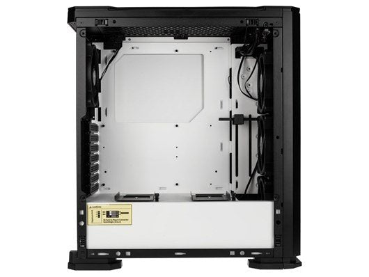 Zalman X3 ARGB Mid-Tower Case - White Tempered Glass