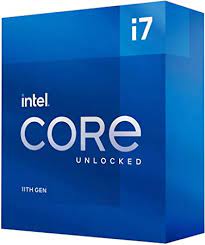 Intel Core i7-11700K 3.6GHz (Rocket Lake) Socket LGA1200 Processor - Retail  Core i7-11700K 3.6GHz (Rocket Lake) Socket LGA1200 Processor - Retail