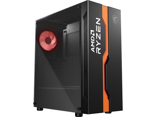 MSI MAG Vampiric 011C "Ryzen Edition" Mid-Tower Gaming Case - Black Tempered Glass